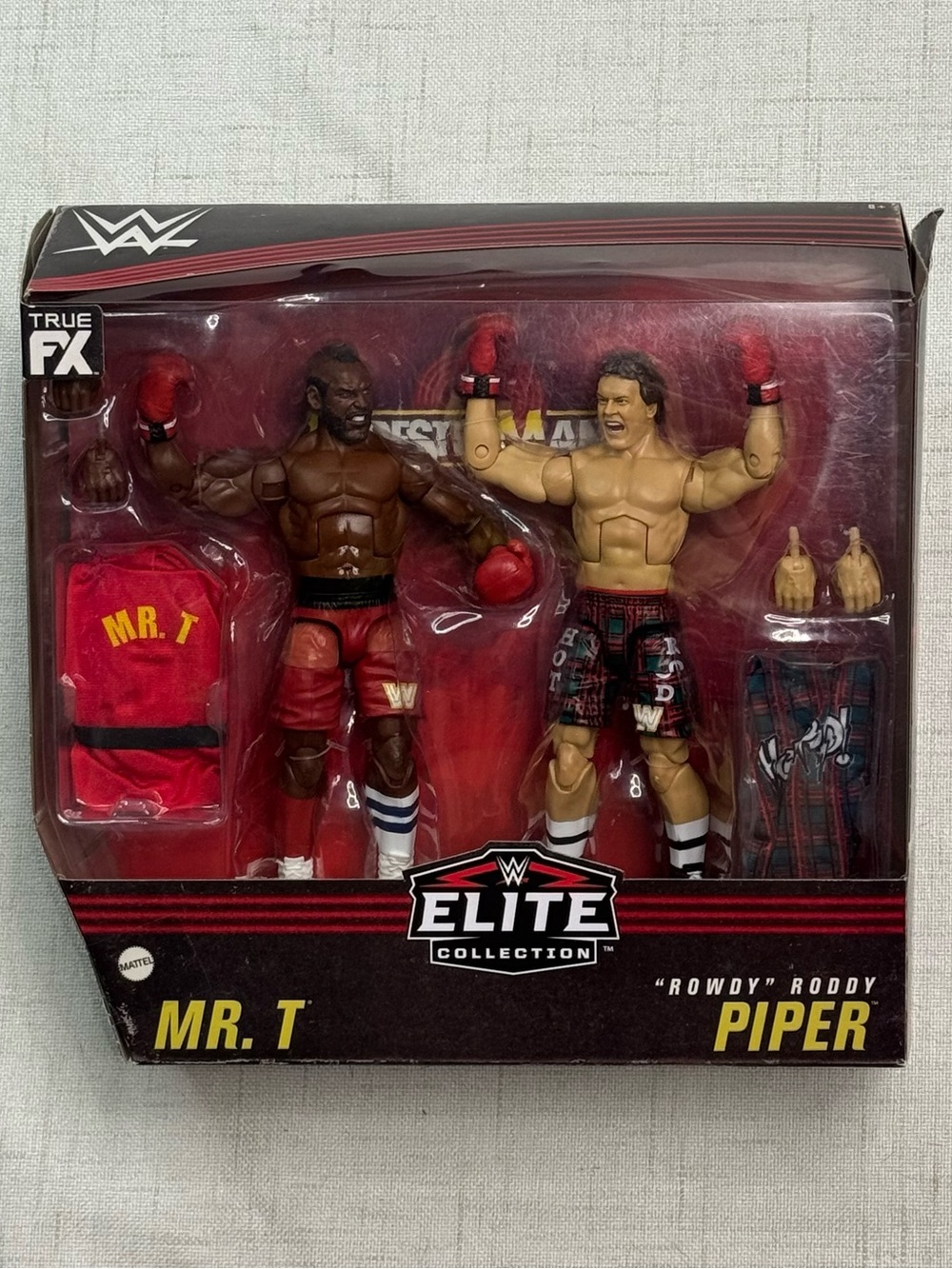 2020 WWE Mattel Elite Collection 2-Packs Mr. T & Rowdy Roddy Piper